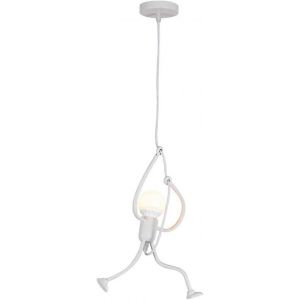 Lustre De Salon,Lustre De Chambre Moderne Iron People,Lampe Suspendue De Dessin Animé Créatif Adaptée À La Salle À Manger De La Chambre À Coucher Du Salon,Ampoule E27 Non - Neuf