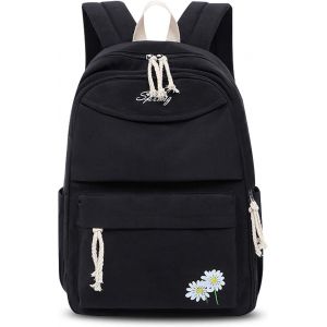 ChenQuanSarl-Sac &Agrave; Dos Loisir Cartable Fille Sacs Scolaires Adolescent Sac D'&Eacute;cole Gar&ccedil;ons Sac De Classe Sacs De Voyage Casual Daypacks Hommes Femmes Pour Outdoor Campus D&eacute;contract&eacute; Noir - Neuf