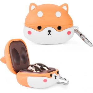 FUIW-Coque Pour Samsung Galaxy Buds2 Pro (2022),Galaxy Buds 2 (2021),Galaxy Buds Pro (2021),Galaxy Buds Live (2020),Galaxy Buds Live (2020),Coque En Silicone Avec Porte-Clés Pour Écouteurs - Neuf