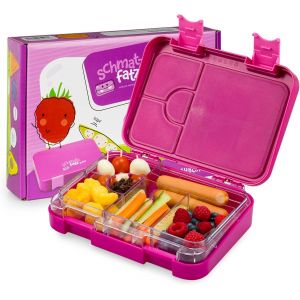 Lunch Box Enfant, Boite Repas Compartiment, Boite À Lunch Bento Colorée, Boite A Gouter Enfant Sans Bpa, Boite Dejeuners Etanche Et Lavable Au Lave-Vaisselle, Boite Dejeuner Et Tartine - Neuf