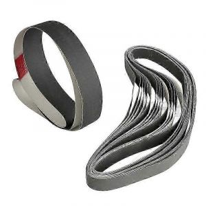 15pcs 1 Pouce X 30 Pouces 600/800/1000 Grain Bandes De Ponçage Meulage Polissage Oxyde D'aluminium - Neuf