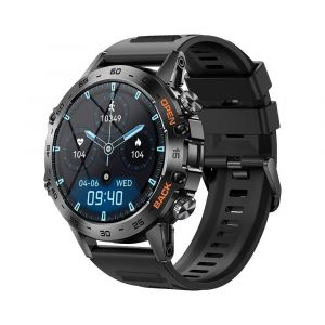 Mevaden-Montre Intelligente De Sport En Acier Pour Homme, Appel Bluetooth, Montres De Suivi De La Condition Physique, Étanche Ip67, Android, Ios, Md52, 1.39.Silicone Black. - Neuf