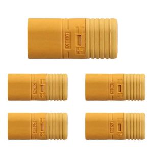 5 paires MT60 3,5 mm 3,5 mm 3 fils 3 p&ocirc;les Connecteur Plug Set pour RC ESC au moteur,5 connecteurs m&acirc;les et 5 femelles - Neuf