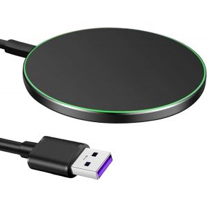 KALANKA-Chargeur sans Fil 20W Rapide Magn&eacute;tique Chargeur Induction Charger Wireless Charger Compatible avec iPhone16 15 14 13 12 11 Pro Max Plus Samsung Galaxy S24 S23 S22 S21 S20 - Neuf