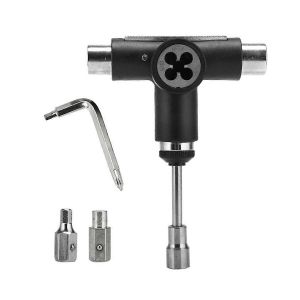 Planche &Agrave; Roulettes Outil Roller Skate Scooter R&eacute;glage T-Wrench Long Board Fish Board R&eacute;paration Outils Cl&eacute; - Neuf