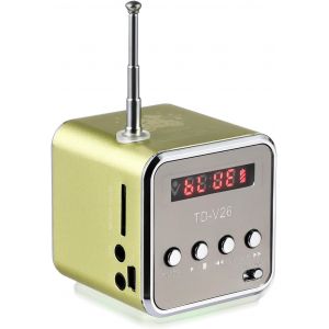 T&eacute;l&eacute;phones Haut-parleur &Eacute;lectronique: Mini Haut-parleur USB Num&eacute;rique Petit U Disque Je Suis Radio Lecteur MP3 Basse Voyage Portable - Neuf