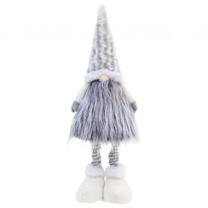 Poupee naine de Noel sans visage, adorable ornement de gnome, jambes telescopiques, en peluche, pour la decoration de la maison et des vacances - Neuf