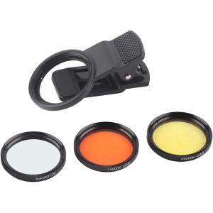 LETNERNY-Lentille Corail Ensemble De Filtres D'Objectif Yelow Orange Macro View Lens R&eacute;servoir De Poissons D'Eau De Mer Cylindre De Corail Photographie Lens Avec Filtre Macro - Neuf