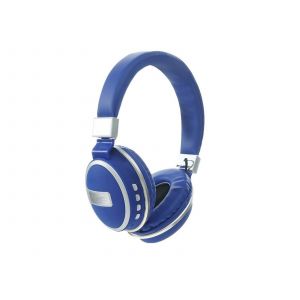 Casque sans fil Bluetooth 5.0 avec micro et emplacement pour carte TF - Bleu - Neuf