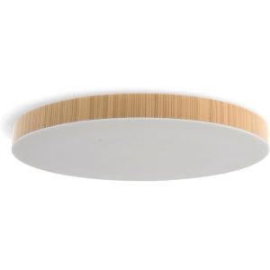 Kal-- Plafonnier Led Bois Neox 24w, Température De Couleur Cct, Idéal Pour Cuisine, Balcon Et Chambre. - Neuf