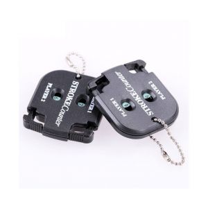 Compteur De Coups De Golf Compact Pour 2 Joueurs Avec Porte-Clés - Léger, Durable Et Facile À Utiliser Pour Les Jeux En Extérieur - Neuf
