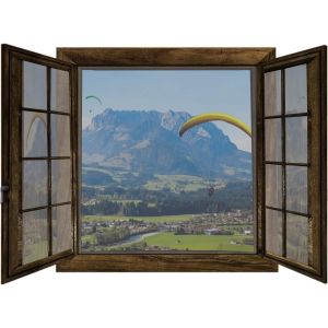 MAA-Moustiquaire universelle pour fenêtre de toit 80 x 180 cm, filet moustiquaire fixe réglable blanc, avec ruban de fixation, montage sans perçage, fixation et retrait (80 x 180 cm) - Neuf