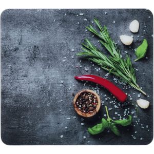 Senior-Couvercle De Plaque De Cuisson Rosmarin, Plaque De Protection En Verre R&eacute;sistant Aux Chocs[L805] - Neuf