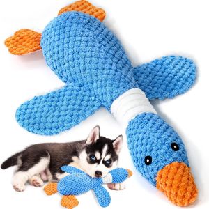 Cmws-Jouets En Forme D'oie Am&eacute;lior&eacute;s Pour Chiens &Agrave; M&acirc;cher Agressifs De Petite, Moyenne Et Grande Race, Jouets Couineurs Froiss&eacute;s Pour Chien En Peluche, &Agrave; M&acirc;cher Pour Les - Neuf