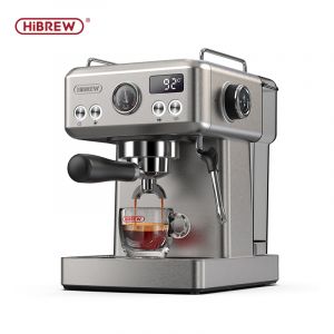 Machine &agrave; caf&eacute; expresso semi-automatique HiBREW H10A 19Bar pression temp&eacute;rature r&eacute;glable pichet 350ml - Neuf
