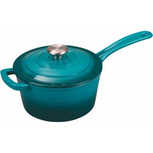 Jexnovashop-Galileo Casserole Avec Couvercle 19,3 Cm En Fonte &Eacute;maill&eacute;e, Induction, Octane Les Cocottes Ouichef - Neuf