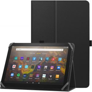 Étui Universel Pour 10-11 Pouces Tablette Fire Max 11 2023 Coque Avec Support Et Dragonne Housse De Protection Pour 10""-11"" Samsung Lenovo Huawei Android Tablette - Noir.[F209] - Neuf