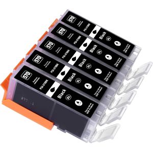 ERYI-Cartouches D'Encre Xl Pour Canon Pgi 570 Cli 571Pixma Ts 5050 5051 5053 5055 6050 6051 6052 8050 8051 8052 8053 9050 9055 En Remplacement De Pgi-570 Lot De 5. - Noir - Neuf