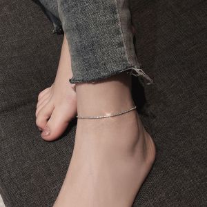 Bracelet De Cheville En Argent Avec Niche Gypsophile - Neuf