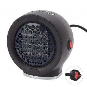 Hjlian Mini Radiateur Electrique Portable De Bureau, Avec Protection Contre La Surchauffe, Pour La Maison Et Le Bureau, 500 W, Prise Britannique 220 V - Neuf