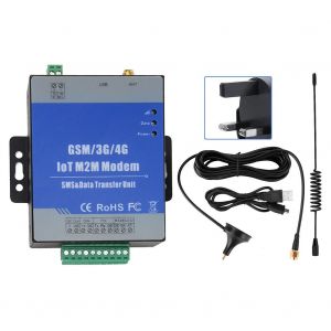 D223 GSM/GPRS Port serie RS485 vers GPRS IOT M2M Modem Transfert de messages transparent SMS DTU 100-240VUK - Neuf