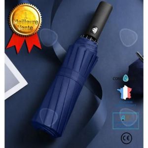 Parapluie - Confo® - Automatique - Pliant - 3 Volets - Bleu - Neuf