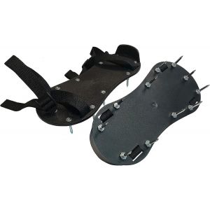 Aérateur de pelouse Sandales Aérateur de pelouse Chaussure de pelouse à rouleau,Chaussure de pelouse,Ventilateur de pelouse Scarificateur de pelouse Scarificateur de pelouse - Neuf