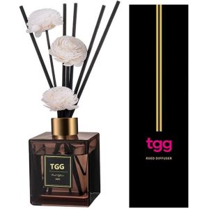 Reed Diffuseur Set, 200ml(6.7oz) Lavande Jasmin Parfums Aromatherapy Batonnets, Diffuseur Roseaux D'huiles D'ar&ocirc;me Essentielles Pour Maison H&ocirc;tel Spa (Lavander) - Neuf