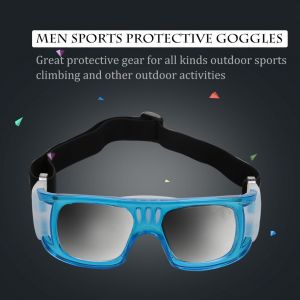 Lunettes De Protection Pour Hommes, Sports De Plein Air, Basket-Ball, Football, Football (Bleu) - Neuf