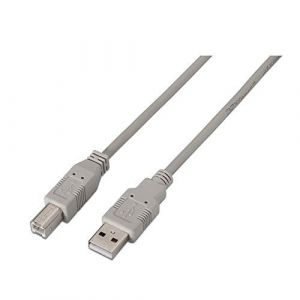 INECK® 3M Cable de racordement USB A mâle vers USB B mâle - Pour relier un pc et une imprimante, scanner, copieur etc 3M - Neuf
