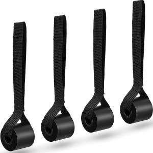4 Pi&egrave;ces Bandes De R&eacute;sistance D'ancrage De Porte C&acirc;ble D'ancrage De Porte En Mousse Sangle D'entra&icirc;nement Ancrage De Porte Pour Entra&icirc;nement Fitness - Neuf