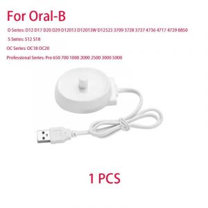 Base De Chargement Usb Pour Brosse À Dents Électrique Braun Oral Série B D12 D20 D16,Support De Chargement Pour Brosse À Dents Usb 3757,Station De Chargement De Voyage.Usb 1pcs - Neuf