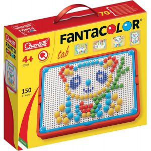 KALANKA-Fantacolor Portable, Jeu de Mosaique Loisir Creatif Educatif, Activité Manuelle Enfant, Jouet Enfant, Idéal comme Jouet Fille 4 Ans, Motricité fine - Neuf