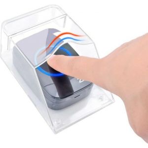 Housse De Protection Transparente Pour Sonnette De Porte Extérieure, Housse De Sonnette De Porte Étanche Transparente Sans Fil Étanche Pour Sonnette De Porte Intelligente, 11 X 6 X 5 Cm - Neuf