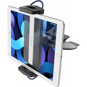 Support de Voiture pour Lecteur de CD pour Rotation &agrave; 360&deg;, Support Universel pour Lecteur CD Tablette Compatible avec iPad 9.7, 10.5, iPad Air Mini 2 3 4 4.7-12.9"" Tablettes et T&eacute;l&eacute;phones - Neuf
