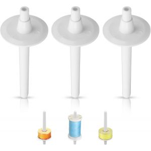 Goupille De Bobine De Machine À Coudre,3 Pièces Broche De Bobine Auxiliaire Broches De Bobine Support De Bobine De Fil De Remplacement Pour La Plupart Des Machines À Coudre - Neuf