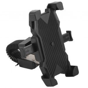 Support De Telephone Universel A Angle Reglable Pour Moto, Pour Voiture, Tricycle, Scooter Electrique - Neuf