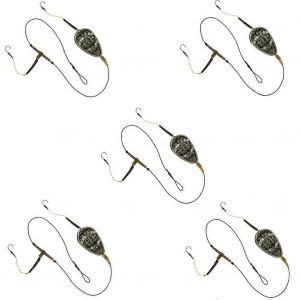 Pêche À La Carpe Européenne Feeder Fishing Rig Plomb Lesté 50g - Neuf