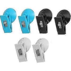 Clip À Ventouse De Voiture Crochet À Ventouse De Voiture Porte-Billet Clip Réutilisable Pare-Brise De Voiture 6 Pièces - Neuf