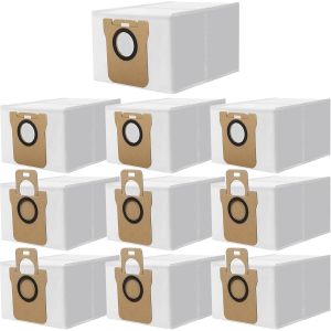 10Pcs Sacs À Poussière Compatible Avec Xiaomi X10+ & Dreame L10 Ultra/ L10S Ultra Robot Aspirateur, Kit D'Accessoires Pour Sacs D'Aspirateur Compatible Avec Dreame L10S Ultra[SSE7110552] - Neuf