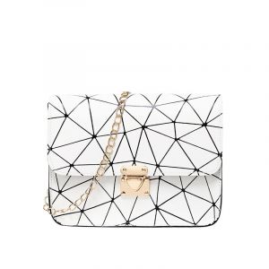 Petit sac à bandoulière pour filles, sacoche tendance, sac à main, sac à bandoulière, sac à main, sac à bandoulière pour téléphone, pour enfants et femmes (petit sac à bandoulière blanc) - Neuf