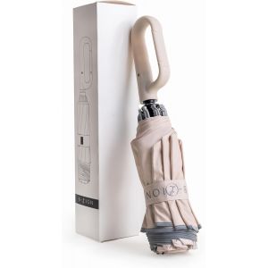 Parapluie Pliable - Design Invers&eacute; - 10 Baleines Renforc&eacute;es - Bande R&eacute;fl&eacute;chissante - Ouverture Et Fermeture Automatiques - Anti-Vent - Poign&eacute;e Avec Boucle Clip - Facile &Agrave; Transporter - Homme Et - Neuf