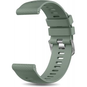 18mm 20mm 22mm Bracelet De Montre En Silicone, Souple Bracelet De Replacement En D&eacute;gagement Rapide Avec Boucle En M&ecirc;me Couleur Homme Femme - Neuf