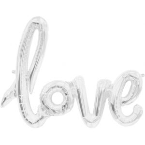 SJZG-&reg; Ballon En Aluminium Avec Inscription &laquo; Love &raquo; - Taille Xxl - Id&eacute;al Comme D&eacute;coration De Mariage, Cadeau Ou Surprise D'Amour Pour La Saint-Valentin - Neuf