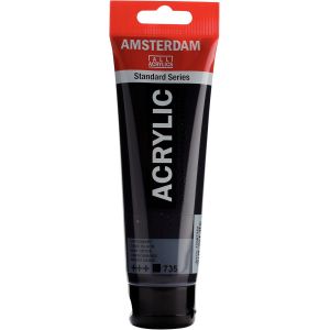 Acrylique Tube 120 Ml Noir Oxyde 735 (17097352) - Neuf