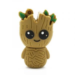 KALPZ-Cl&eacute; Usb De Dessin Anim&eacute; Mignon, Support &Agrave; M&eacute;moire De 4Gb 8Gb 16Gb 32 Gb 64 Gb 128 Gb 256 Gb, Lecteur Flash, Cadeau Id&eacute;al,1 Go,Argent - Neuf