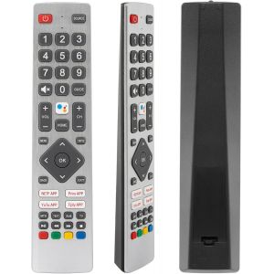 Nouvelle Télécommande Infrarouge pour Sharp la Télévision Intelligente avec 4 Raccourcis Clavier Communs sans Réglage (Pas de Fonction Vocale) - Neuf