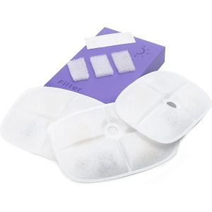 Filter Ultra - Recharge De Filtres - Fontaine &Agrave; Boire Intelligente Pour Chat/Chien - 3 Pi&egrave;ces - Recharge De Filtres Pour La Fontaine D'eau Hydrate Ultra De - Neuf