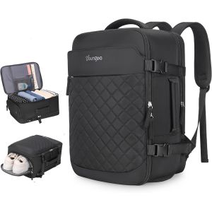 ChenQuanSarl-Sac 40X20X25 Pour Ryanair Cabine Sac A Dos De Voyage Femme Val Avion 20L Yg079 Noir - Neuf