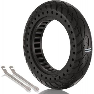 F3t-1a2 10x2.125 10 Inch Solid Tyre For Xiaomi M365 1s Pro Pro 2 Electric Scooter, Puncture Proof Emergency Solid Wheel 10x2 For Gotrax G4 Vivobike S2 Max S3 Max Scooter - Neuf